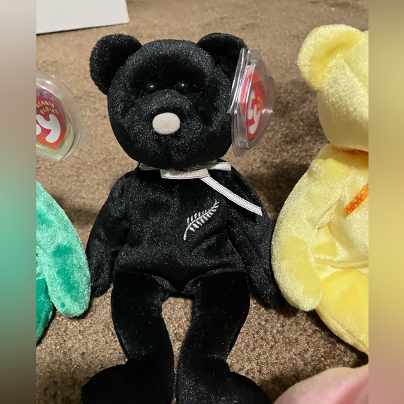 Lot of 10 TY Beanie Babies bears. Pet free and smoke free home. Been in storage - Picture 3 of 12